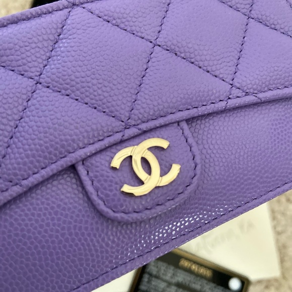 Chanel 20s flap zip card holder - Picture 6 of 11